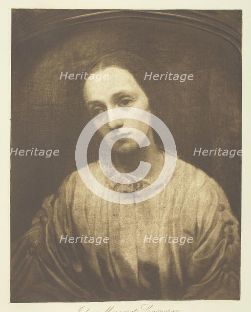 Julia Margaret Cameron, 1852, printed c. 1893. Creator: Henry Herschel Hay Cameron.