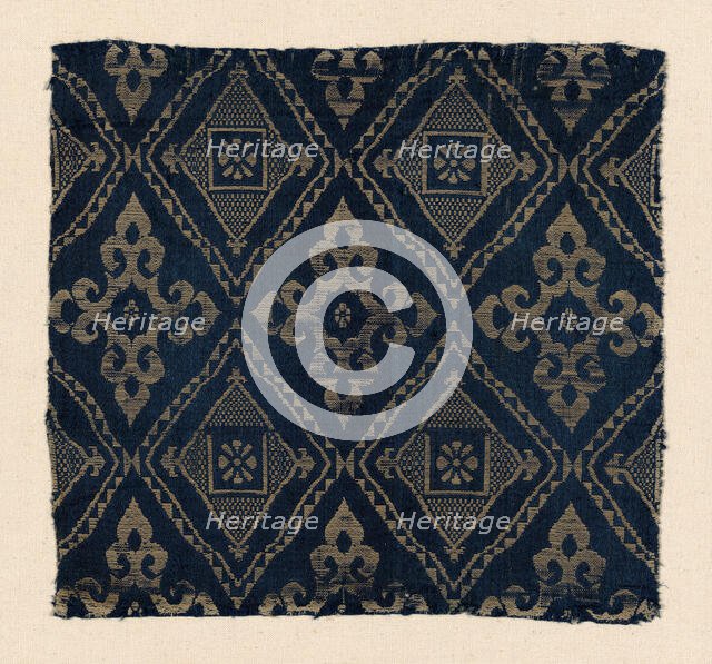 Fragment, Egypt, Mamluk period (1250-1517), late 14th century. Creator: Unknown.