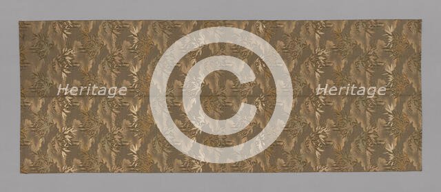 Obi (Belt), Japan, 18th/19th century, late Edo period (1789-1868)/ Meiji period (1868-1912). Creator: Unknown.