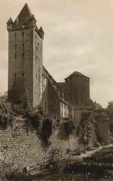 'Nuremberg - The Castle', 1931. Artist: Kurt Hielscher.