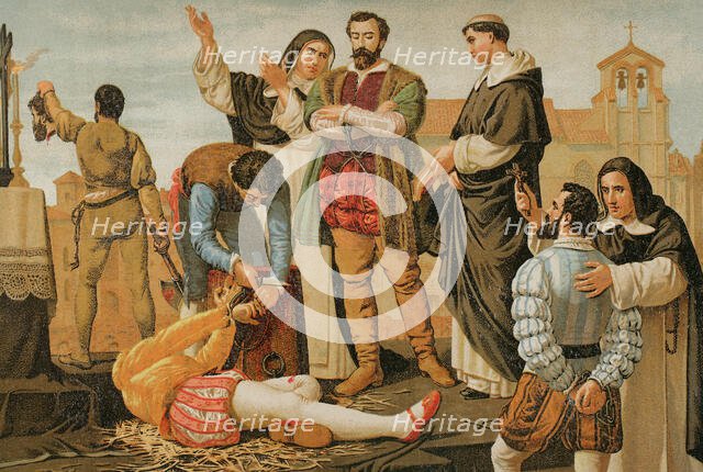 The Execution of the Comuneros of Castile, 1521, (1890).  Creator: Unknown.