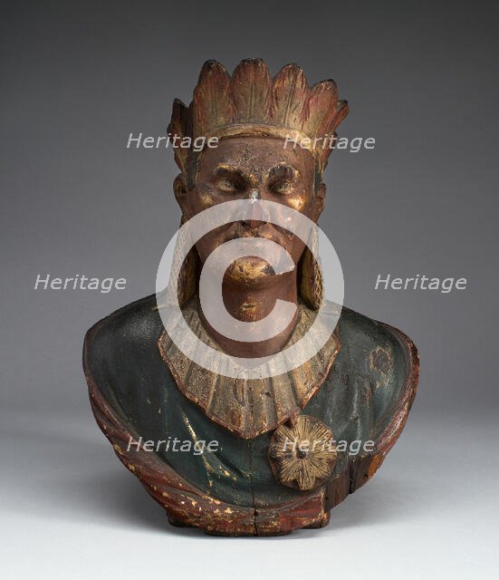 Figurehead, c. 1820. Creator: Unknown.