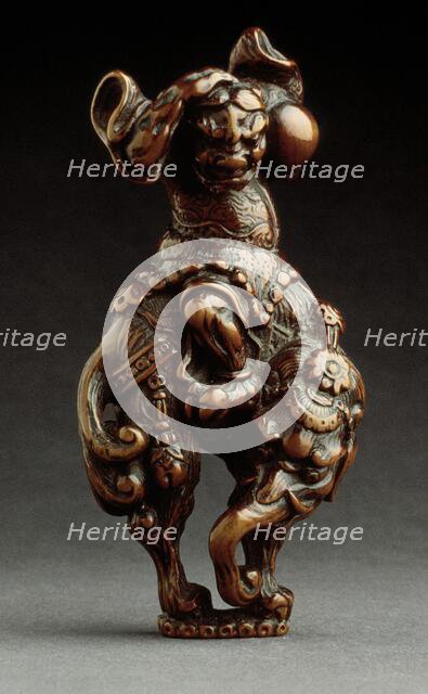 Figure on Baku, 18th century. Creator: Unknown.