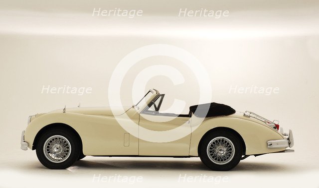 1955 Jaguar XK140 Artist: Unknown.