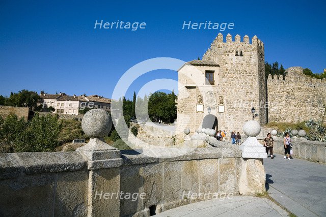 Puente de San Martin (St Martin's Bridge), Toledo, Spain, 2007.  Artist: Samuel Magal