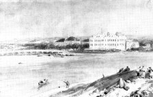 The Chinese Crisis: the German Consulate, Shanghai, 1898. Creator: Unknown.