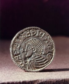 Scandinavian imitation of the Long Cross penny of Ethelred II.