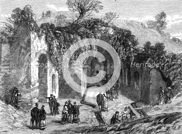 The Fountain of Egeria, at Rome, 1870. Creator: Unknown.