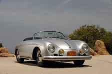 Porsche Speedster 356 1600 Super 1958. Artist: Simon Clay.