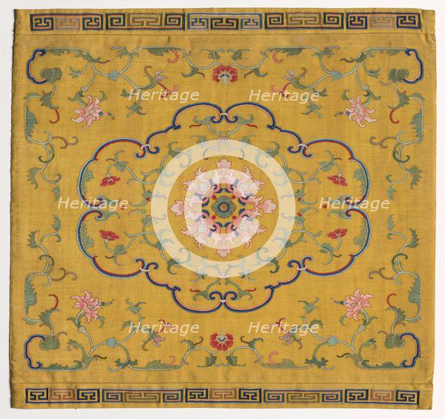 Cushion Cover, 1700s. Creator: Unknown.