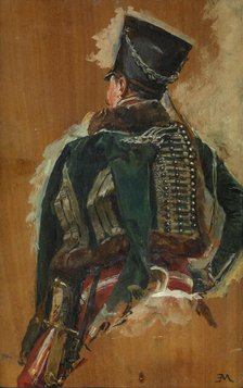 Cavalry Man, mid-late 19th century. Creator: Jean Louis Ernest Meissonier.