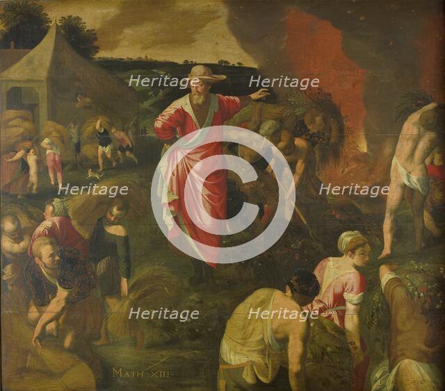 Parable of the Weeds among the Wheat, 1590-1610. Creator: Isaac Claesz. van Swanenburg.