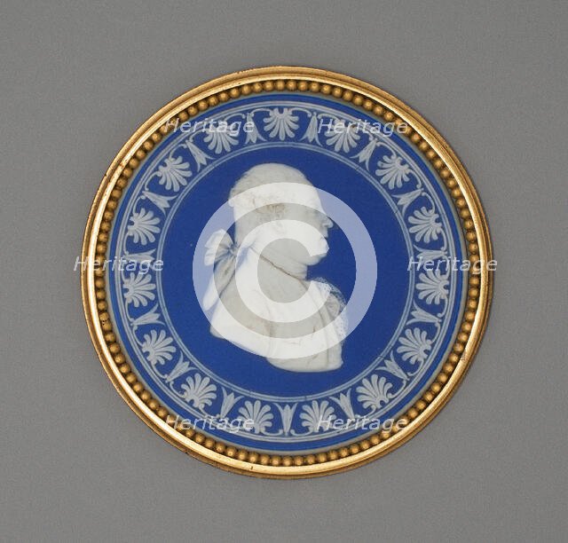 Medallion with Portrait of Comte de Mirabou, Burslem, Late 18th century. Creator: Wedgwood.