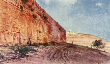 'Jerusalem. - The Triple Gate of The Temple Area', 1902. Creator: John Fulleylove.
