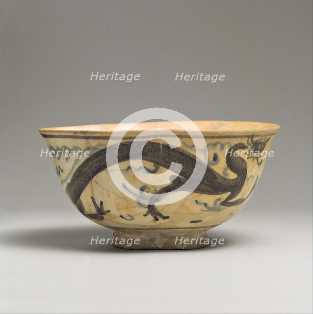 Bowl, Iran or Central Asia, 15th century. Creator: Unknown.