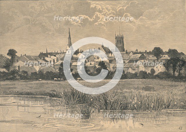 View of Dorchester, 19th century. Artist: Unknown.