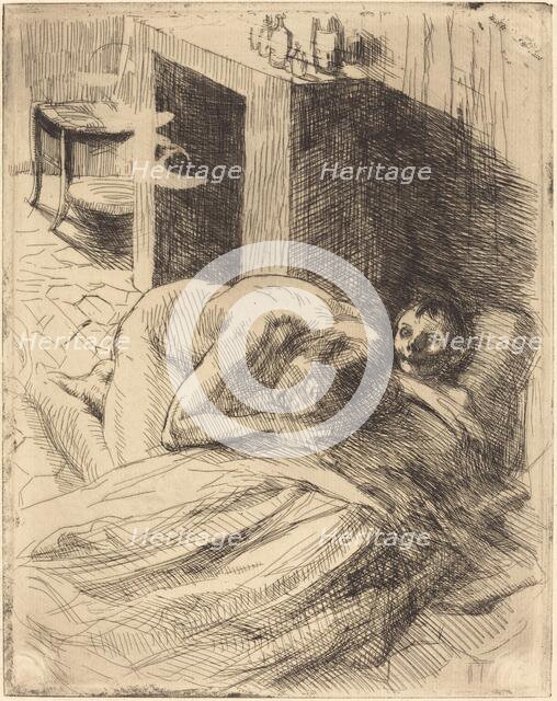 Misery (La Misère), c. 1886. Creator: Paul Albert Besnard.