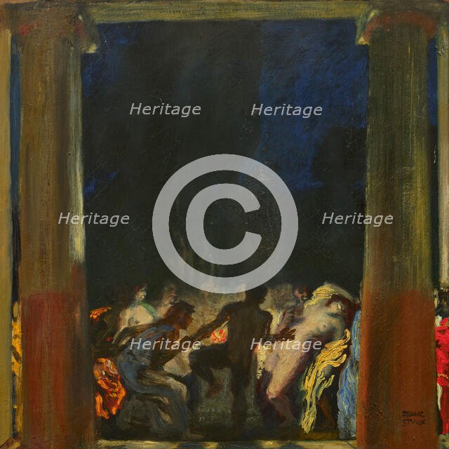 Bacchanal, c1905. Creator: Stuck, Franz, Ritter von (1863-1928).