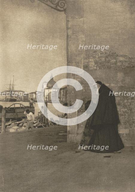 Camera Work: A Franciscan, Venice, 1904. Creator: James Craig Annan.