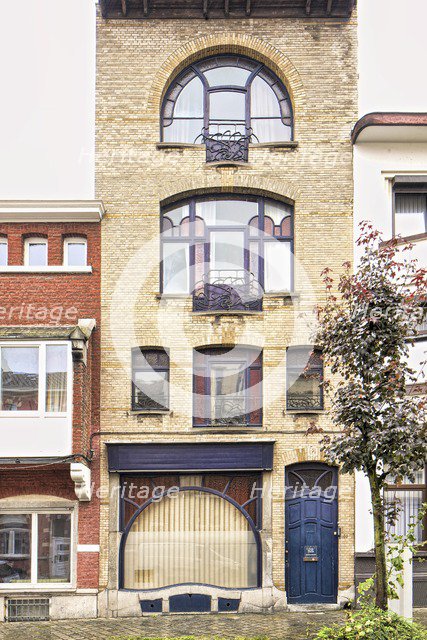 40 Due de Roumanie, Brussels, Belgium, (1905), c2014-c2017. Artist: Alan John Ainsworth.