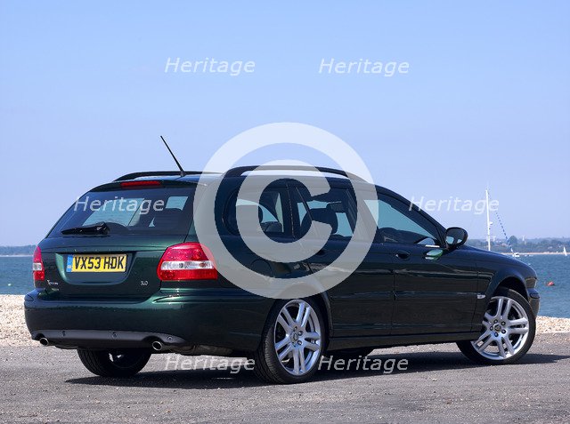 2003 Jaguar X Type Sport Estate. Artist: Unknown.