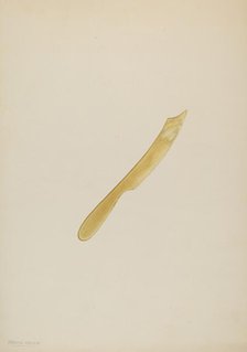 Fruit Knife, c. 1939. Creator: Frank M Keane.