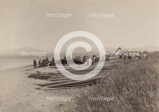 Another Phase of Unloading, 12 July, 1889. Creator: Unknown.