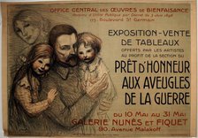 Ready to Honor the War Blind, 1917. Creator: Theophile Alexandre Steinlen.