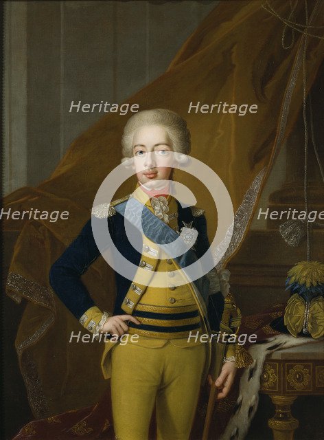 Portrait of Gustav IV Adolf of Sweden (1778-1837), 1793.