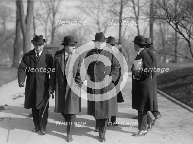 Press Correspondents - Senator Stone, 1916. Creator: Harris & Ewing.