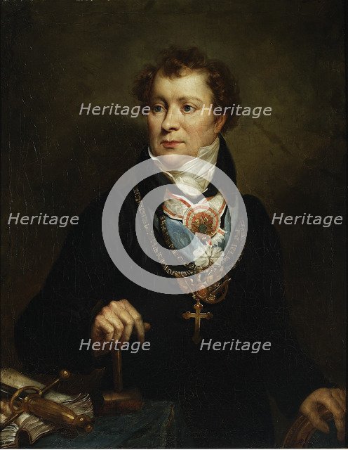 Portrait of Ludwik Osinski (1775-1838).