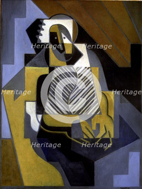  'Seated Woman' by Juan Gris.