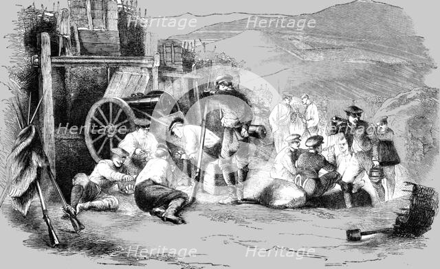 'Russian encampment in the Caucasus', 1854. Creator: Unknown.