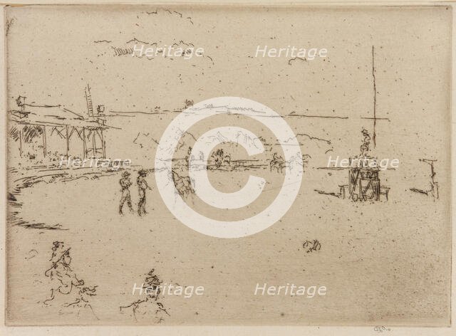 Wild West: The Orator, 1887. Creator: James Abbott McNeill Whistler.