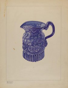 Cream Pitcher, c. 1937. Creator: Frank Fumagalli.