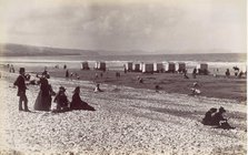 Pensarn Beach, 1870s. Creator: Francis Bedford.