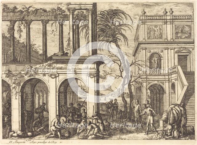 The Adoration of the Shepherds. Creator: Henri Mauperché.