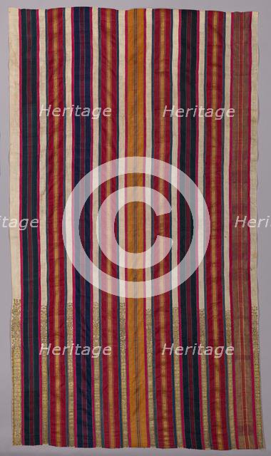 Embroidered Curtain, 17th-18th century. Creator: Unknown.