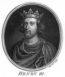 Henry III of England.Artist: Benoist