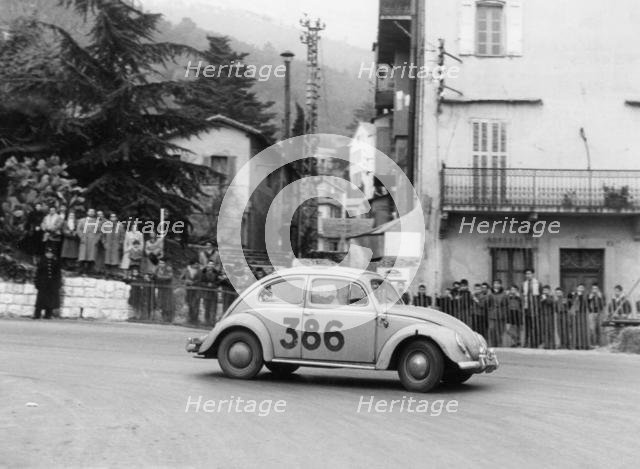 1954 Monte Carlo Rally, Volkswagen Beetle. Creator: Unknown.