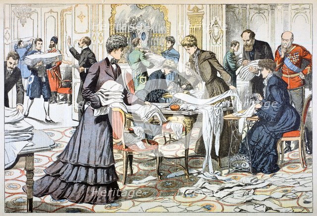Workroom in the Winter Palace, St Petersburg, 1904. Artist: Anon