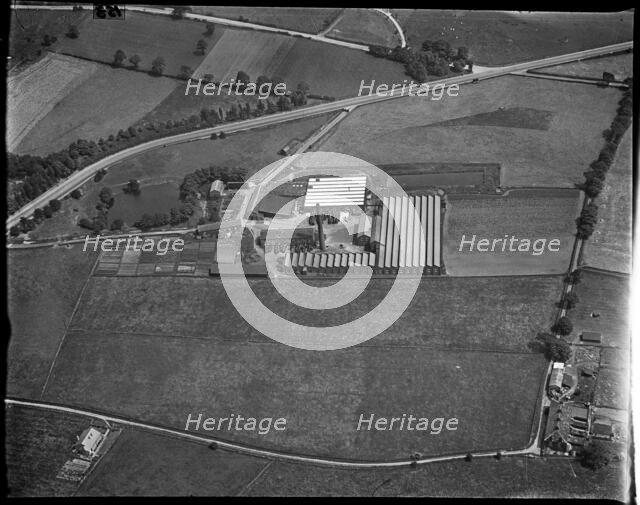 The Park Woollen Mills, Rawdon, West Yorkshire, c1930s. Creator: Arthur William Hobart.