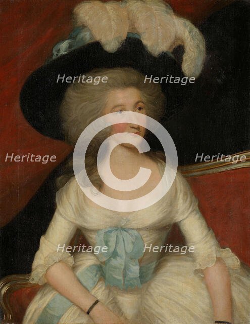 Mrs. F.A. Mallard, probably 1780s. Creator: Unknown.