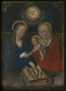 Virgin and Child with Saint Anne (Anna selbdritt), 1500. Creator: Anonymous.