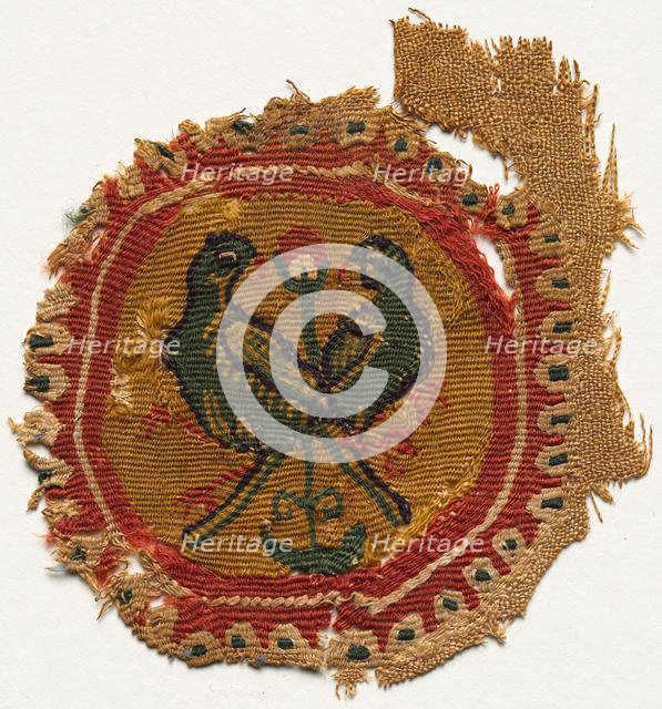 Segmentum from a Tunic, 600s - 700s. Creator: Unknown.