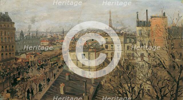 View of Paris, 1890. Creator: Theodor von Hormann.