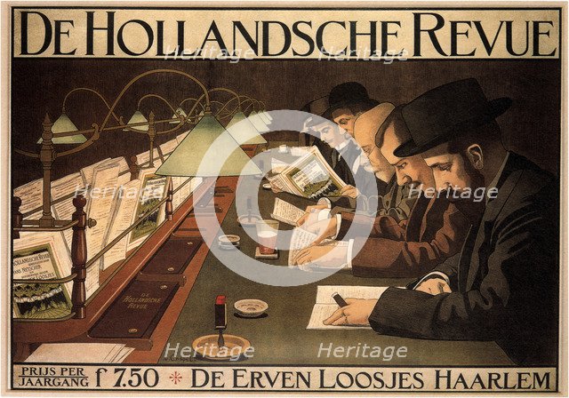 De Hollandsche Revue, 1899. Artist: Caspel, Johann Georg van (1870-1928)