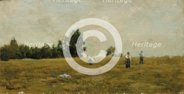 Summer Landscape, 1840-1878. Creator: Charles Francois Daubigny.