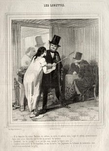 Les Lorettes, 1842. Creator: Paul Gavarni (French, 1804-1866).