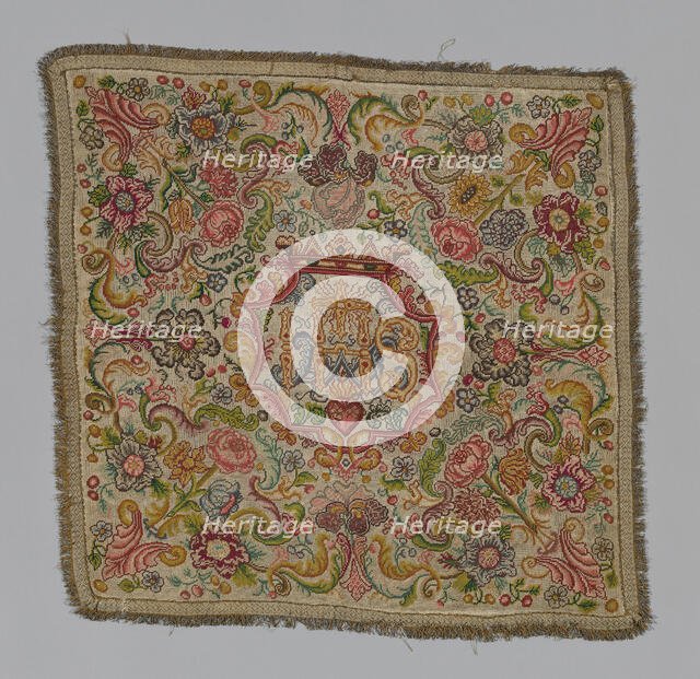 Chalice Cover, France, 19th century. Creator: Unknown.